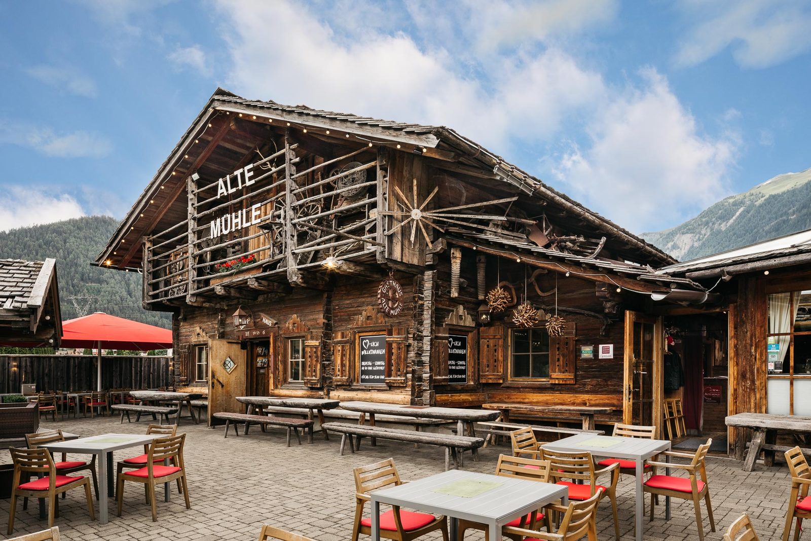 Alte Mühle – Außenansicht des Gasthauses